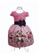 VESTIDO URSINHO PANDA TAM. PP e P